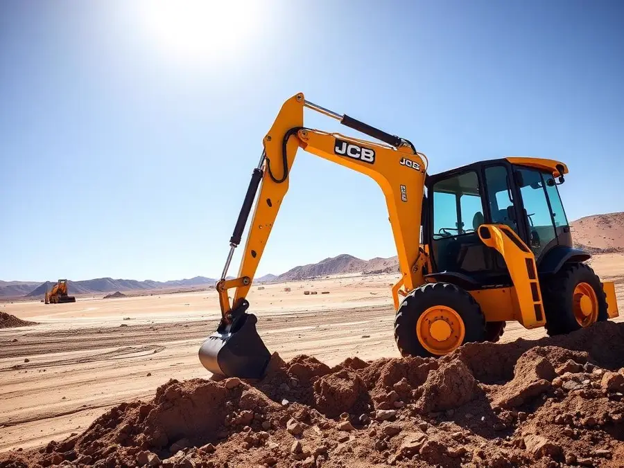 تأجير جي سي بي (JCB) - JCB Backhoe