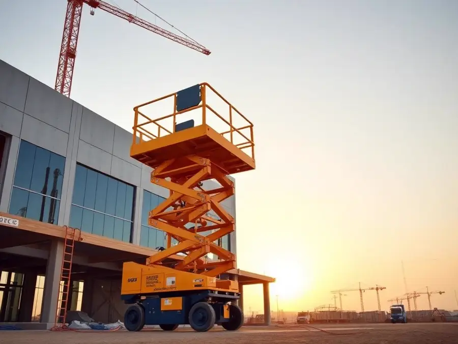 تأجير سيزر لفت - Scissor Lift